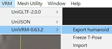 UniVRMExportHumanoid